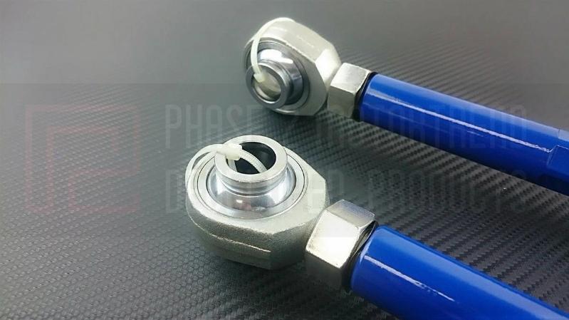 P2M Pillowball Adjustable Rear Traction Rods - Nissan R35 GT-R (2008+) - P2-RTLR35-HC
