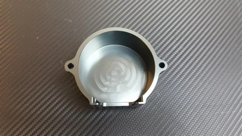 P2M Aluminum V2 CAS Crank Angle Sensor Cover Gun Metal- Nissan 240SX SR20DET - P2-CAS2NS20G-GD