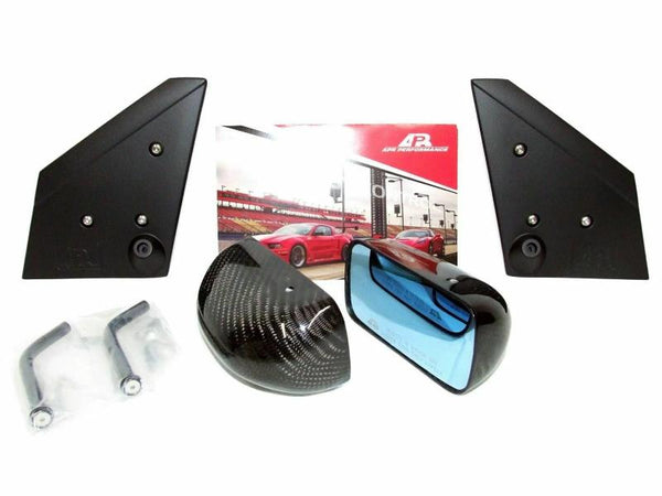 APR Performance Carbon Fiber Formula GT3 Mirrors - Subaru Impreza WRX / STI (2002-2007)