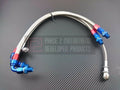 P2M Braided Stainless Turbo Lines Top Mount - Nissan 240SX S14 S15 SR20DET - P2-T28NS145TM