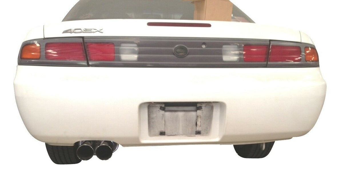 IS-MBSE-S14-TE - ISR 3" MB SE Type E Dual Tip Exhaust System - Nissan 240sx S14 (1995-1998)