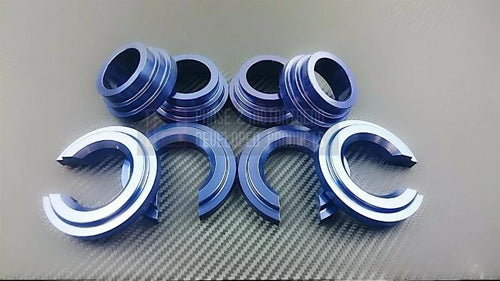 Phase 2 Motortrend (P2M) Aluminum Subframe Collar Bushings Spacer Kit - Nissan 240sx S13 S14 (1989-1998)