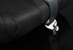 Braum Racing 5 Point 3" Inch SFI Certified 16.1 Racing Harness - Gun Metal