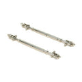 APR Stainless Steel 10mm Universal Wind Splitter Support Rods Pair - 6.125"-8.75"