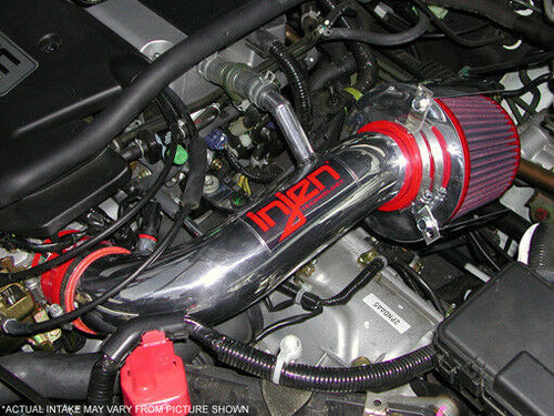 Injen IS Series Short Ram Air Intake System w/  Heat Shield - Polished - Acura RSX Base (2002-2006)