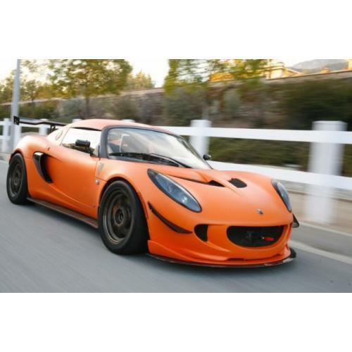 APR Performance Carbon Fiber Front Bumper Splitter w/ Support Rods - Lotus Elise (2005-2011)