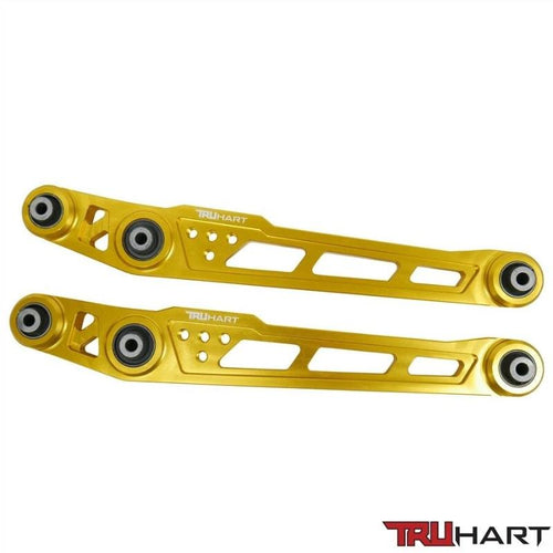 Truhart Gold Adjustable Rear Lower Control Arms LCA - Honda Civic EK (1996-2000)