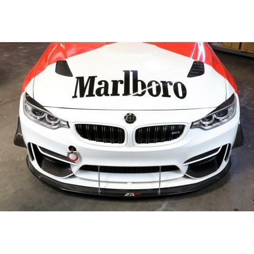 APR Performance Carbon Fiber Front Bumper Canards Set - BMW F80 M3 F82 M4 (2015-2020)