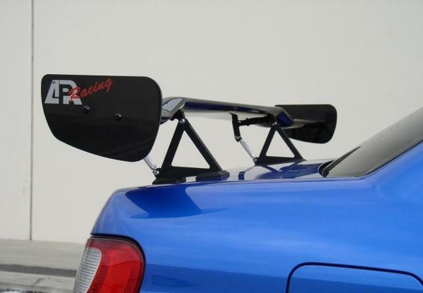 APR Performance Carbon Fiber GTC-200 Adjustable Rear Wing Spoiler - Subaru WRX & STi (2002-2007)