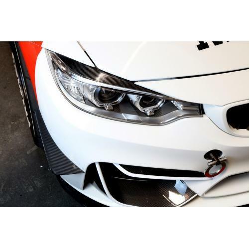 APR Performance Carbon Fiber Front Bumper Canards Set - BMW F80 M3 F82 M4 (2015-2020)