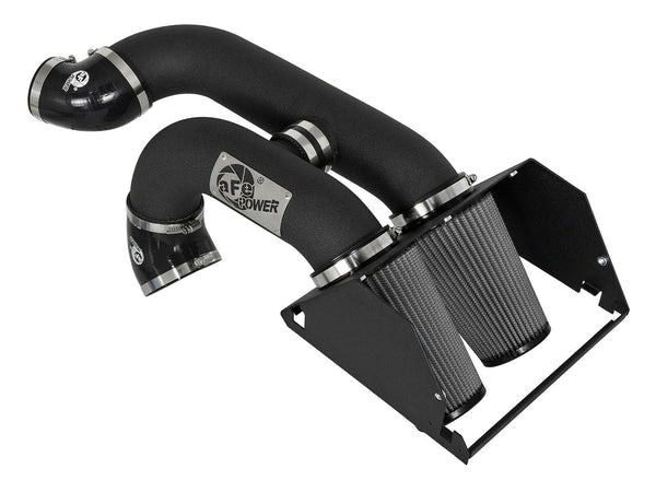 aFe Magnum Force 3-1/2" Stage 2 Pro Dry S Cold Air Intake Super Raptor 17+ Black