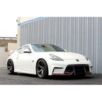 APR Performance Carbon Fiber Front Wind Splitter w/ Rods - Nissan Z34 370z Nismo ONLY (2015+)