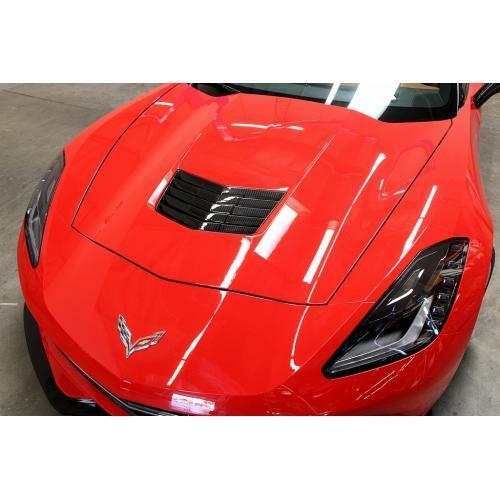 APR Performance Carbon Fiber Cooling Hood Air Vent - Chevrolet Corvette C7 Stingray (2014-2019)