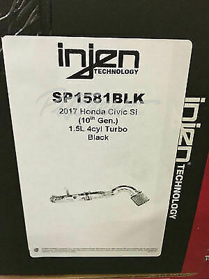 Injen SP Cold Air Intake System CAI - Black - Honda Civic Si 1.5L Turbo (2017-2020)
