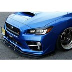 APR Performance Carbon Fiber Front Wind Splitter - Subaru WRX / STi W/ OE Lip (2015-2017)