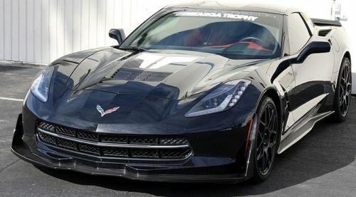APR Performance Carbon Fiber Track Pack Front Air Dam / Splitter - Chevrolet Corvette C7 (2014-2019)
