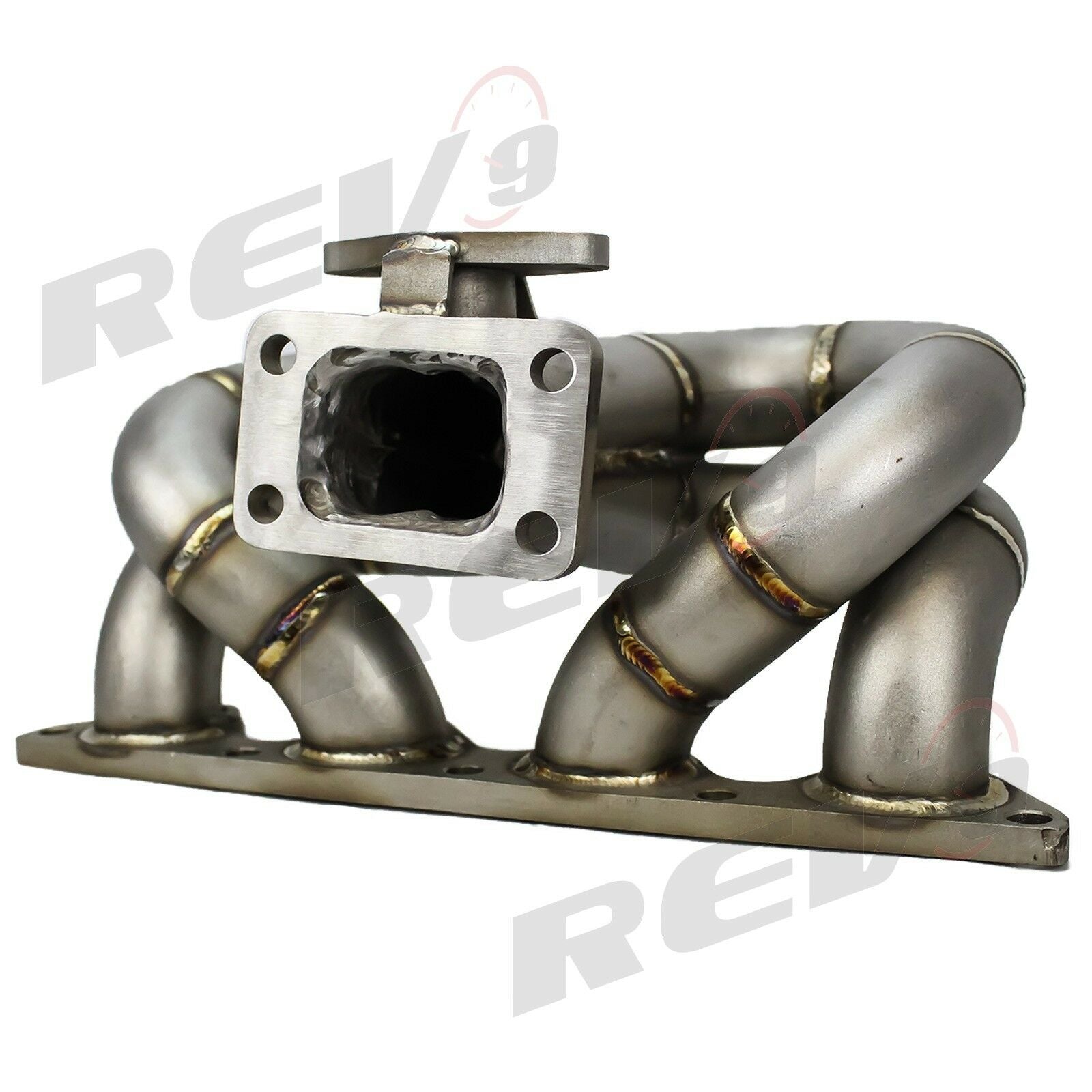 REV9 HP Equal Length T3 Turbo Manifold 38mm Wastegate - Acura / Honda B16 B18 Engine