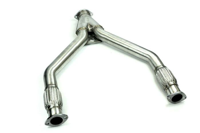 ISR Performance 2.5" Stainless Steel Exhaust Y Pipe - Infiniti G37 RWD (2007+)