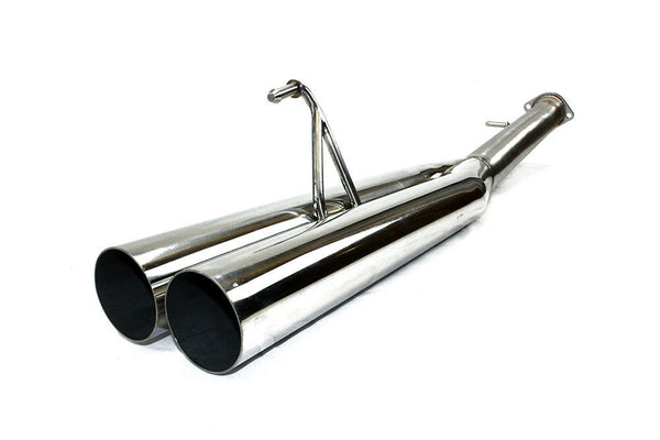 ISR Performance 3" EP Straight Pipe Dual Tip Exhaust System -Nissan 350z