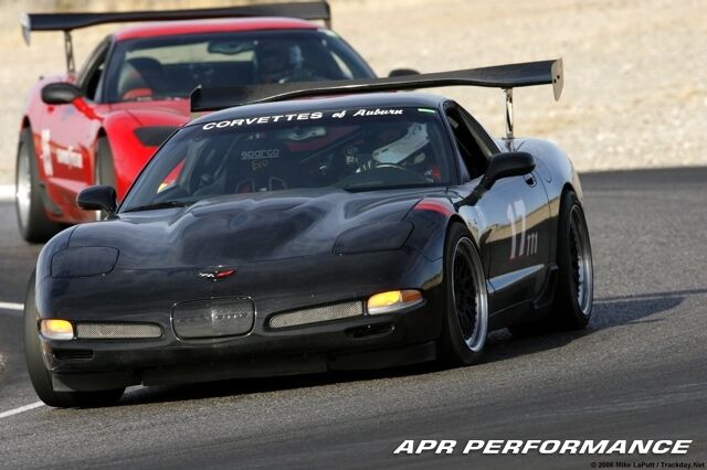 APR Performance Carbon Fiber GTC-300 Adjustable Wing Spoiler - Chevrolet Corvette C5 (1997-2004)