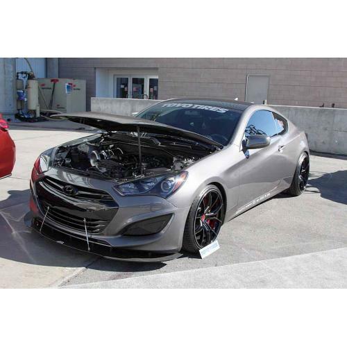 APR Performance Carbon Fiber Front Wind Splitter w/ Rods - Hyundai Genesis Coupe (2010-2012)