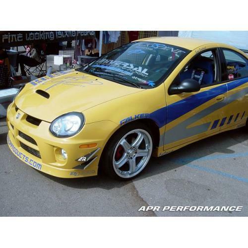 AB982003 APR Performance Carbon Fiber Front Bumper Canards Set Dodge Neon SRT4 (20032005