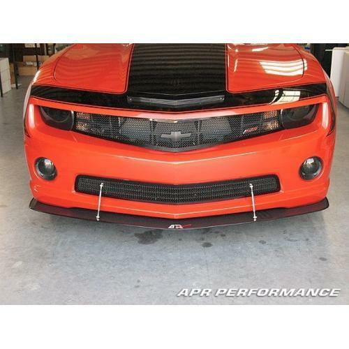 APR Performance Carbon Fiber Front Wind Splitter w/ Rods - Chevrolet Camaro SS (2010-2013)