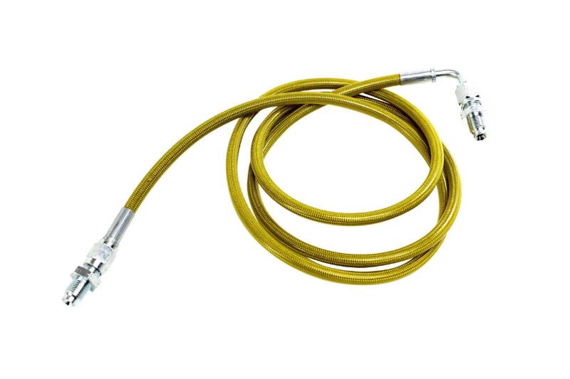 IS-240-411 - ISR Stainless Steel Braided Auto To Manual Clutch Line - Nissan 240SX S13 S14