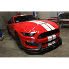 APR Performance Carbon Fiber Front Wind Splitter w/ Rods - Ford Mustang Shelby GT350 (2016-2017)