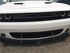 APR Performance Carbon Fiber Front Wind Splitter w/ Rods - Dodge Challenger SXT / RT (2015+)