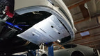 Phase 2 Motortrend (P2M) Aluminum Under Tray Shield Air Panel - Nissan 240sx S13 (1989-1994)