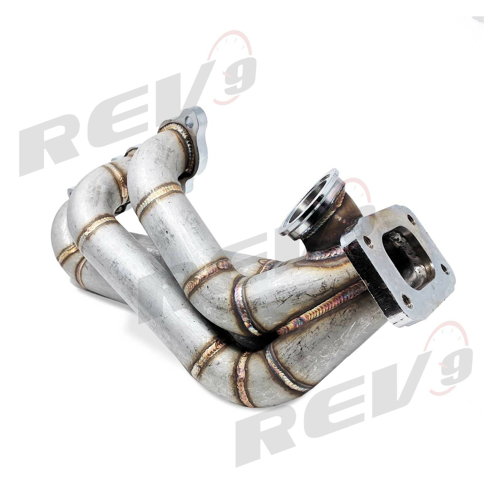REV9 Power HP-Series Side Winder Equal Length T3 Flange Turbo Manifold - Honda Civic & Acura RSX K20