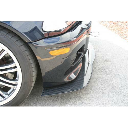 APR Performance Carbon Fiber Front Wind Splitter w/ Rods - BMW E46 M3 (2001-2006)