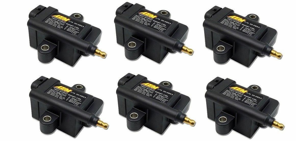 AEM Power Universal High Output Inductive SMART Ignition Coil Set of 6 NEW
