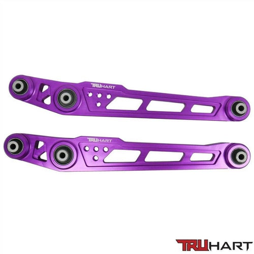 Truhart Purple Adjustable Rear Lower Control Arms LCA - Honda Civic EK (1996-2000)