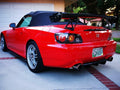 APR Performance Carbon Fiber GTC-200 Adjustable Rear Wing Spoiler - Honda S2000 S2K AP1 AP2 (2000-2009