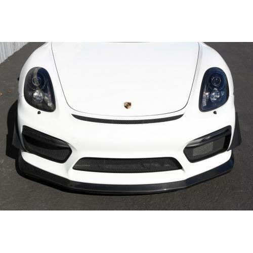 APR Performance Carbon Fiber Front Bumper Canards - Porsche Cayman GT4 981 (2015-2018)