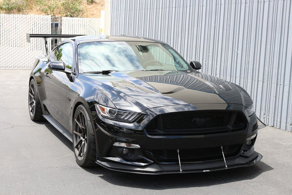 APR Performance Carbon Fiber Front Bumper Canards - Ford Mustang (2015-2020)