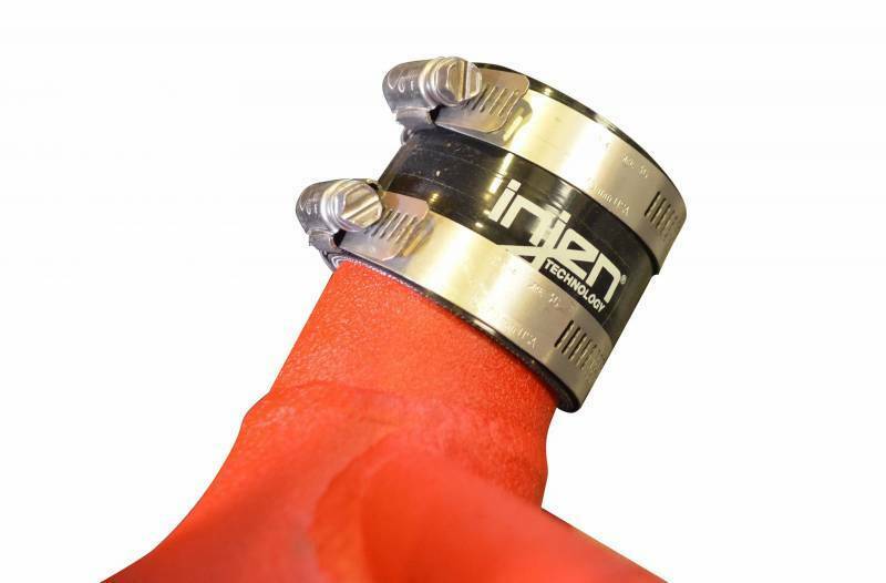 Injen SP Short Ram Air Intake System - Wrinkle Red - Kia Stinger Twin Turbo 3.3L (2018-2021)