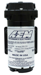 AEM Water / Methanol Injection 6-Amp Re-circulation Style Pump 200psi for 1 Gal