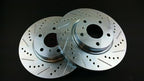P2M Drilled & Slotted Rear Brake Rotors - Nissan Z33 350Z (2003-2005) - P2-Z33RBKR