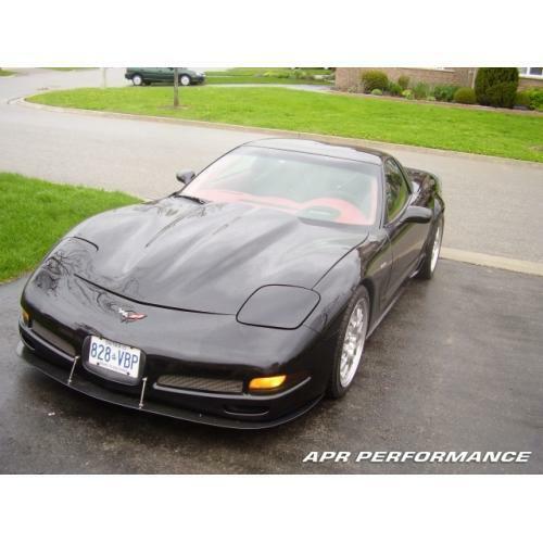 APR Performance Carbon Fiber Front Wind Splitter w/ Rods - Corvette C5 (1997-2004)