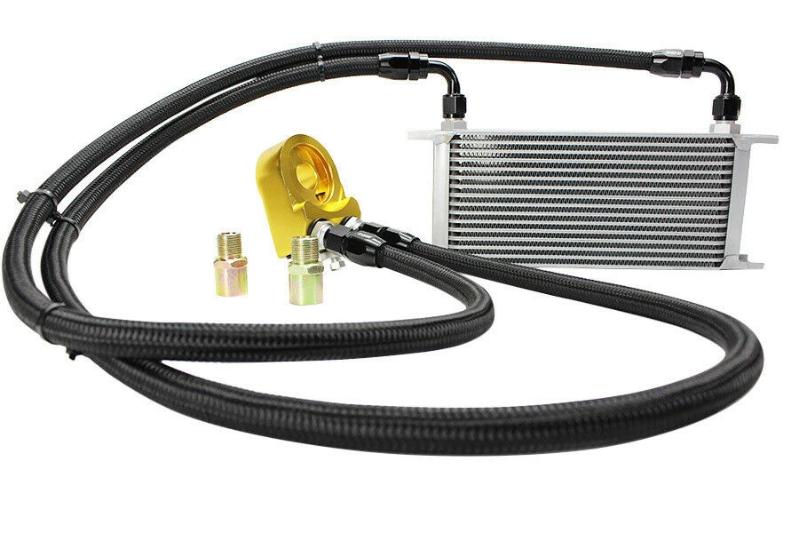 ISR Performance V2 -10AN Oil Cooler Kit - Nissan 240sx S13 S14 SR20DET (1989-1998)