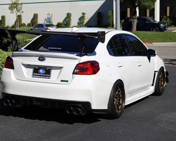 APR Performance Carbon Fiber 67" GTC-300 Adjustable Rear Wing Spoiler - Subaru WRX (2015+)