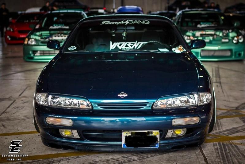 P2M Clear Front Headlight Covers - Nissan 240sx S14 Zenki (1995-1996)