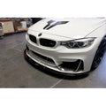 APR Performance Carbon Fiber Wind Splitter w/ Rods BMW F80 F82 M3 M4 w/ Pr Lip