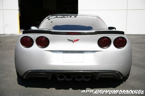 APR Performance Carbon Fiber Rear Deck Spoiler Wing - Chevrolet Corvette C6 / Z06 (2005-2013)