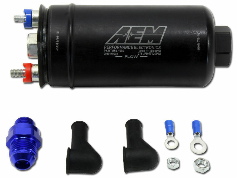 AEM High Performance 380LPH 1000HP High Flow In Tank Fuel Pump Kit (100GPH)