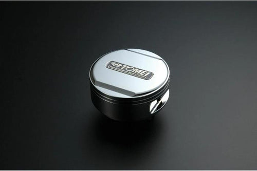 Tomei Billet Aluminum Silver Oil Filler Cap Snap On Type - Mitsubishi