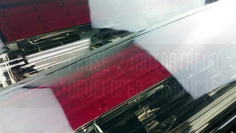 P2M Smoked LED Rear Taillights - Nissan 240SX S13 Coupe / Convertible (1989-1994) - P2-NPS13RTL02S-JY
